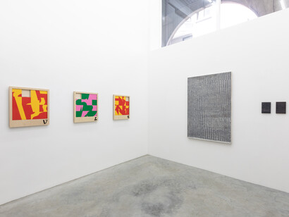 Various artists, Trust the artist, exhibition view. Courtesy of Rossicontemporary