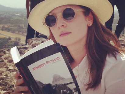 Leyendo Maggie Scratch