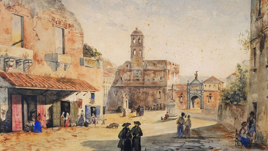 Giacinto Gigante, Piazza