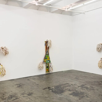 Mike Cloud, Holistic abstraction, exhibition view. Courtesy of Thomas Erben Gallery