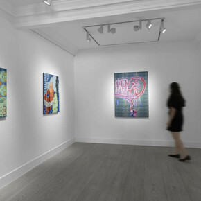 Various artists, Interweave, exhibition view. Courtesy of Gazelli Art House