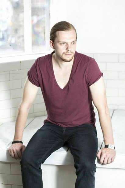 Jon Riffioso, in the bath