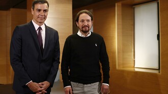 Pedro Sánchez y Pablo Iglesias