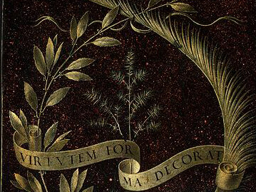 Rückfläche, "Ginevra de' Benci"