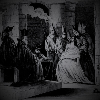 Illustration from page 584 of The History of Romanism: From the Earliest Corruptions of Christianity to the Present Time, with full chronological table, analytical and alphabetical indexes, and glossary