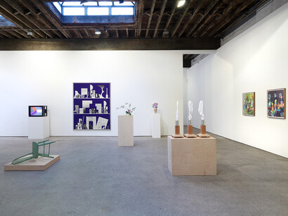 Displayed, Installation view, 2014. Courtesy Anton Kern Gallery, New York