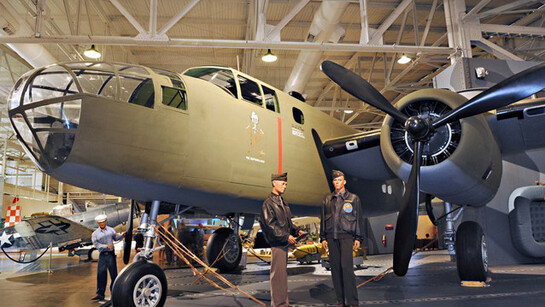 North American B-25B Mitchell. Courtesy of Pearl Harbor Aviation Museum