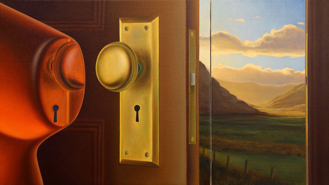 Landon Bailey Higgins, Golden valley (detail), 2023-2026. Courtesy of Gallery Poulsen
