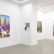 Oska Gutheil, Let’s unicorn, exhibition view. Courtesy of Galerie Russi Klenner