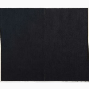 Richard Serra,  Triple Ri  #3, 2018, Paints ck on handmade Japanese paper 9 feet 3 inches x 22 feet
(2.82 x 6.71 m). © Richard Serra/ DACS, London, 2018. Photo by Rob McKeever. Courtesy the ar st and Gagosian