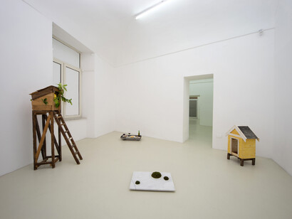 Satoshi Hirose, Heteronym, 2015, veduta della mostra,
Courtesy Galleria Umberto Di Marino, Napoli, Italy,
foto Danilo Donzelli
