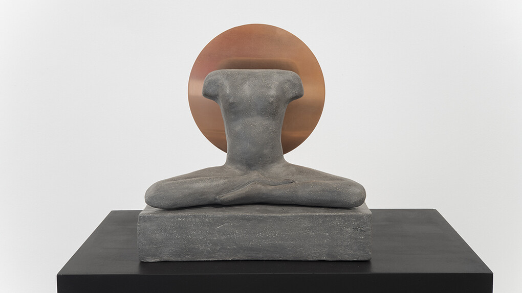 Habima Fuchs, Mirrors I., 2019. Exhibition view: Leontína Berková