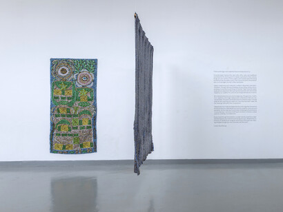 Sanaa Gateja, They too are the Earth, exhibition view. Courtesy of Afriart Gallery