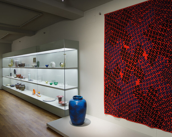 From Art Noveau to the Present Day, Exhibition view. Courtesy of Museum für Angewandte Kunst