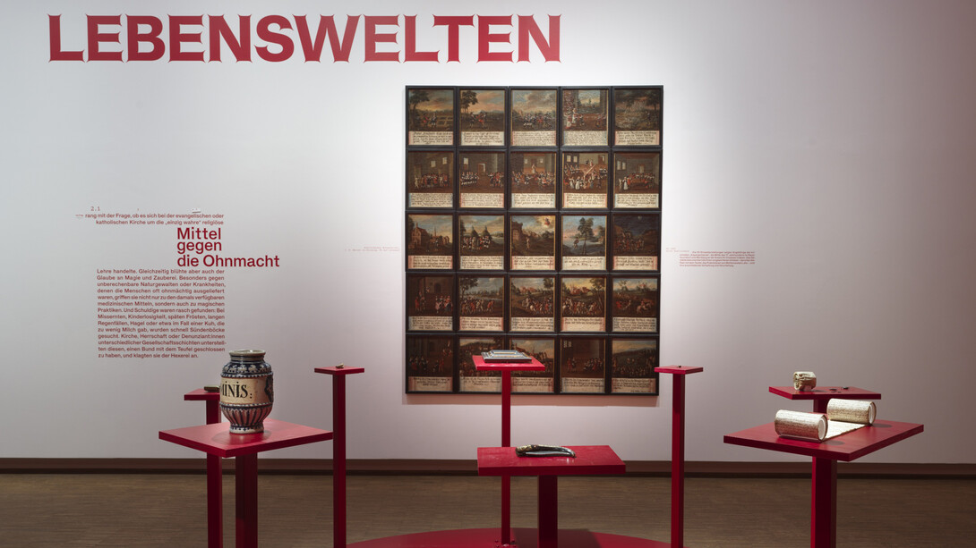 Bauernkrieg 1626. Zwischen geschichte und fiktion, ausstellungsansicht. Mit freundlicher genehmigung des Schlossmuseums Linz