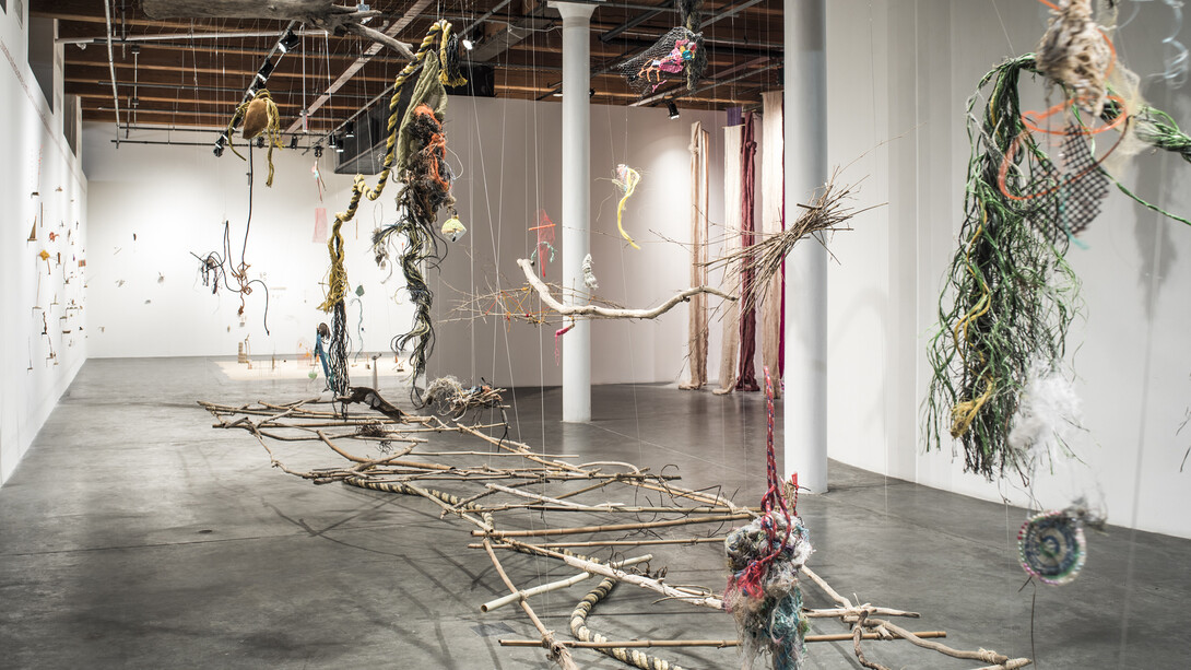 Spatial poems. Courtesy of MASS MoCA 