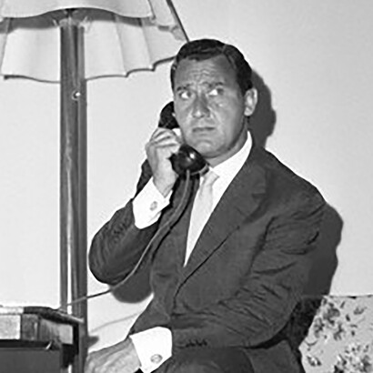 Sordi nella sua casa negli anni '60 @ Archivio storico Luce