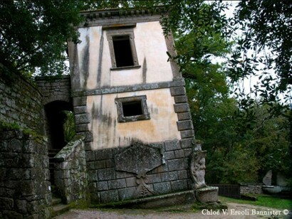 Bomarzo surprises for peculiar places as this one