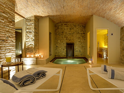 Tina de hidromasaje en la Morada Ghirlandaio