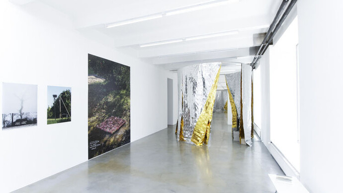 Various artists, Around every circle another can be drawn, exhibition view. Courtesy of Ravnikar Projects 