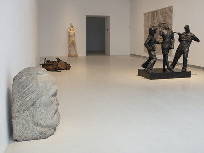 Fernando Sánchez Castillo, The wayward pearl, exhibition view. Courtesy of Museo Nacional Centro de Arte Reina Sofía