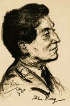 Alban Berg (1885-1935), compositore austriaco, 1927