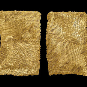 Olga de Amaral, Corteza II, 2015. Courtesy of  Galerie Agnès Monplaisir