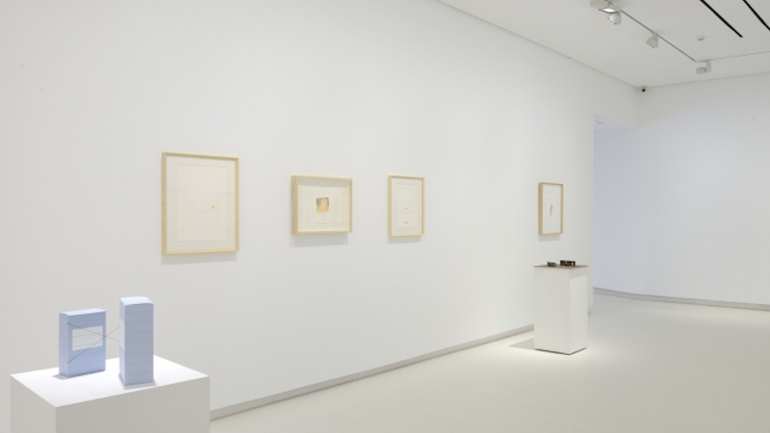 Waltercio Caldas, Exhibition view. Courtesy of Galería Elvira González