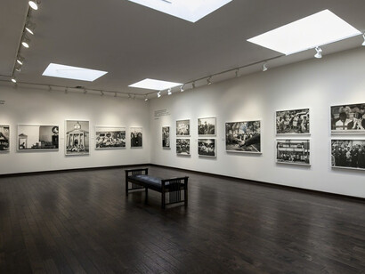 Freedom Now Civil Rights Photographs, Exhibition view. Courtesy of The Fahey/Klein Gallery