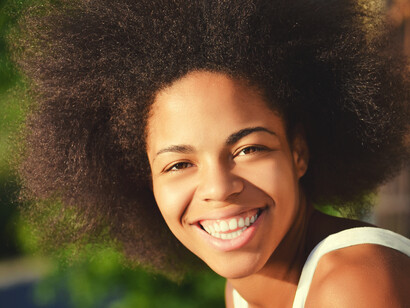 La belleza de la mujer afroamericana