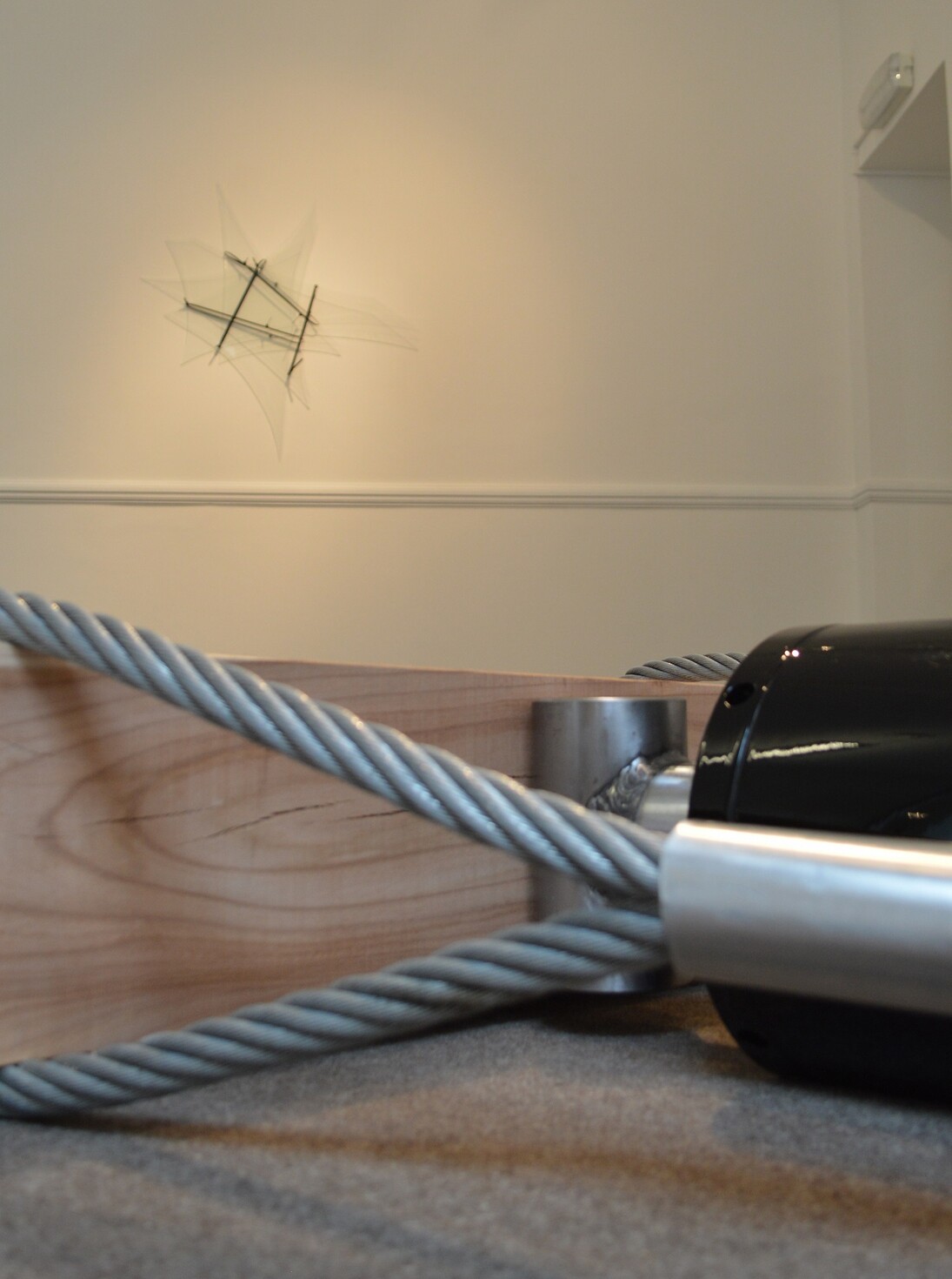 Work by Arcangelo Sassolino. Courtesy of Repetto Gallery 