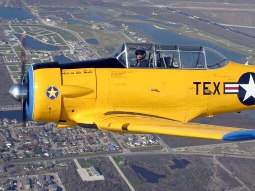 North American T-6 Texan. Courtesy of Lone Star Flight Museum