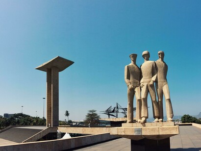 The National Monument to those who died in the Second World War in Rio de Janeiro 