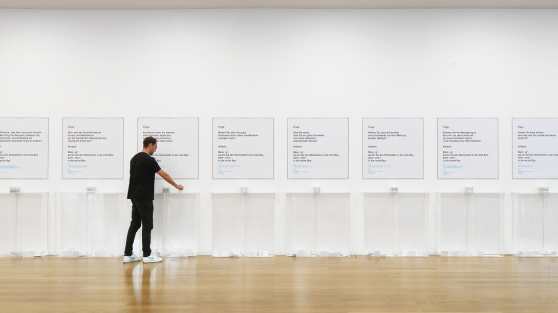 Yuri Albert. Courtesy of Kunstmuseum Liechtenstein