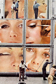 Parte da instalação “Body Beautiful, or Beauty Knows No Pain” feita pelo artista Mitchell-Innes & Nash em homenagem à Martha Rosler
