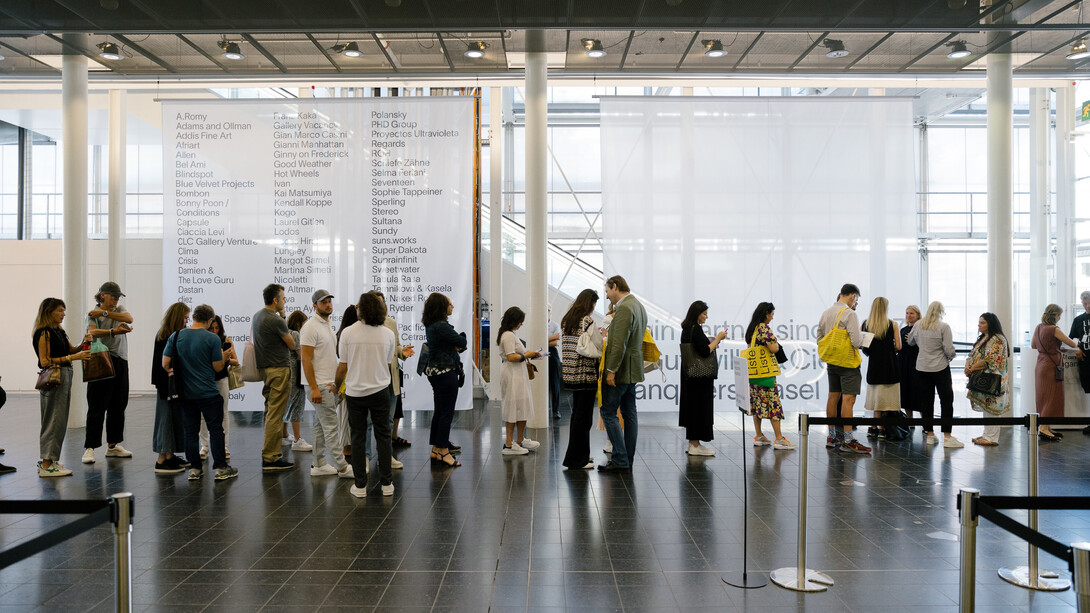 Liste Art Fair Basel 2024, exhibition view. Courtesy of Liste Art Fair Basel