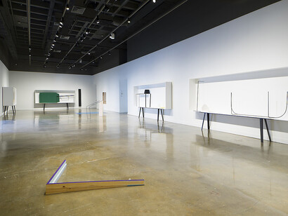 Edi Hila and Thea Djordjadze, exhibition view. Courtesy of Hamburger Kunsthalle