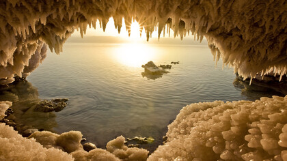 A natural Salt Cave