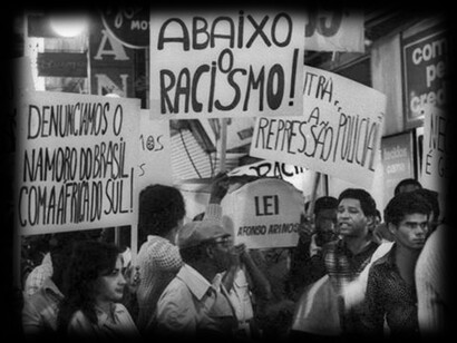 Movimento Negro Unificado que denunciou o racismo como problema estrutural (1978)