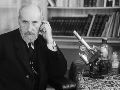 Santiago Ramón y Cajal, frecuentemente citado como padre de la neurociencia