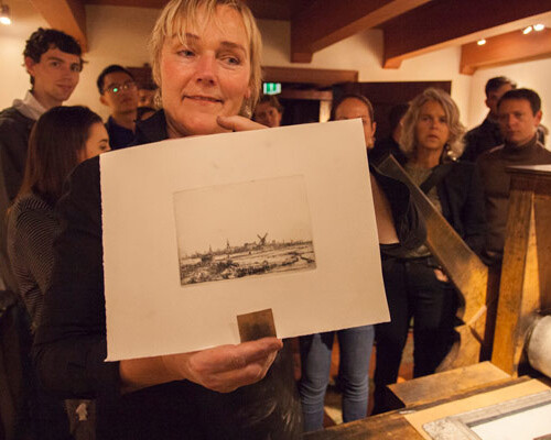 Rembrandt's Etchings. Courtesy of Museum Het Rembrandthuis