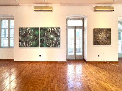 Installation view from Alberto Di Fabio’s debut solo exhibition in Croatia. Courtesy of the artist