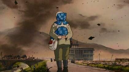 Imagen de la película "La tumba de las luciérnagas", de Isao Takahata (2003)