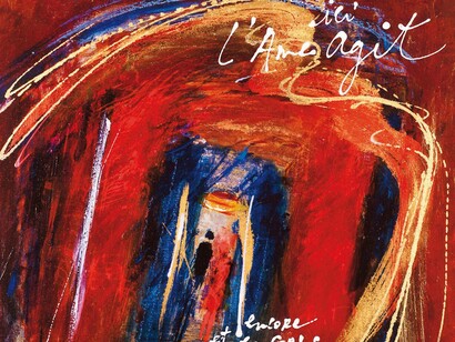 Here the soul acts oil on Canvas by Déborah Chock (2008)