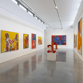 Josef Mikl, Works from 6 decades, exhibition view. Courtesy of Danubiana