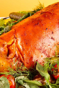 A pig roasted on the spit has been an unavoidable Christmas dish in Orthodox Balkan families and the apple was used as a universal remedy
