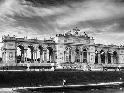 Schönbrunn Palace, the main summer residence of the Habsburg rulers, Vienna, Austria