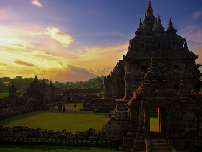 Plaosan, Buddhist temple, Indonesia