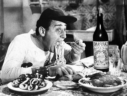 Alberto Sordi in "Un americano a Roma"