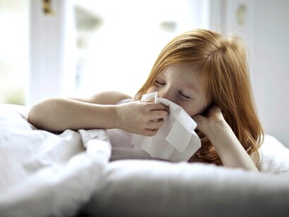 A child fighting her plight against her autoimmune disease